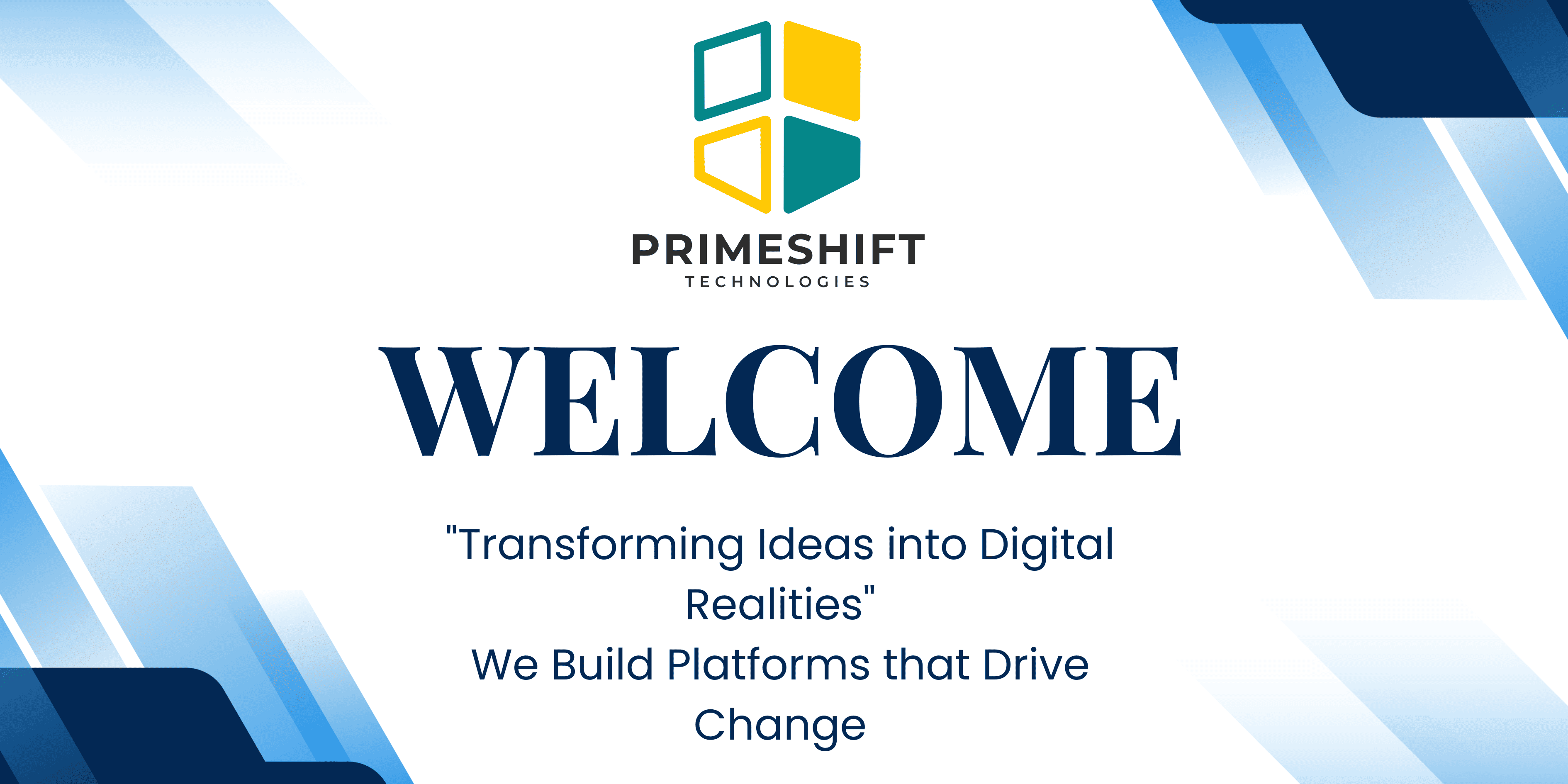 Primeshift Technologies Banner 3